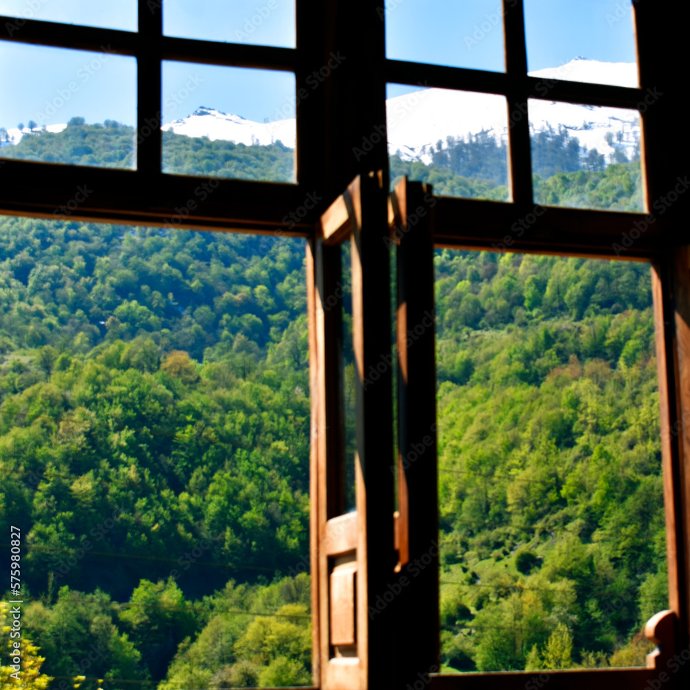 view through the window view through the window