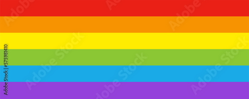 Rainbow flag, background of stripes of rainbow colors, rainbow stripes, rainbow flag, eps 10