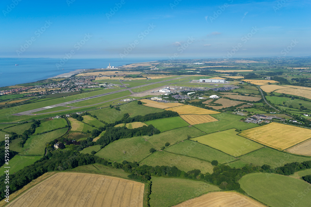 Aerial Views of Cardiff Wales Airport