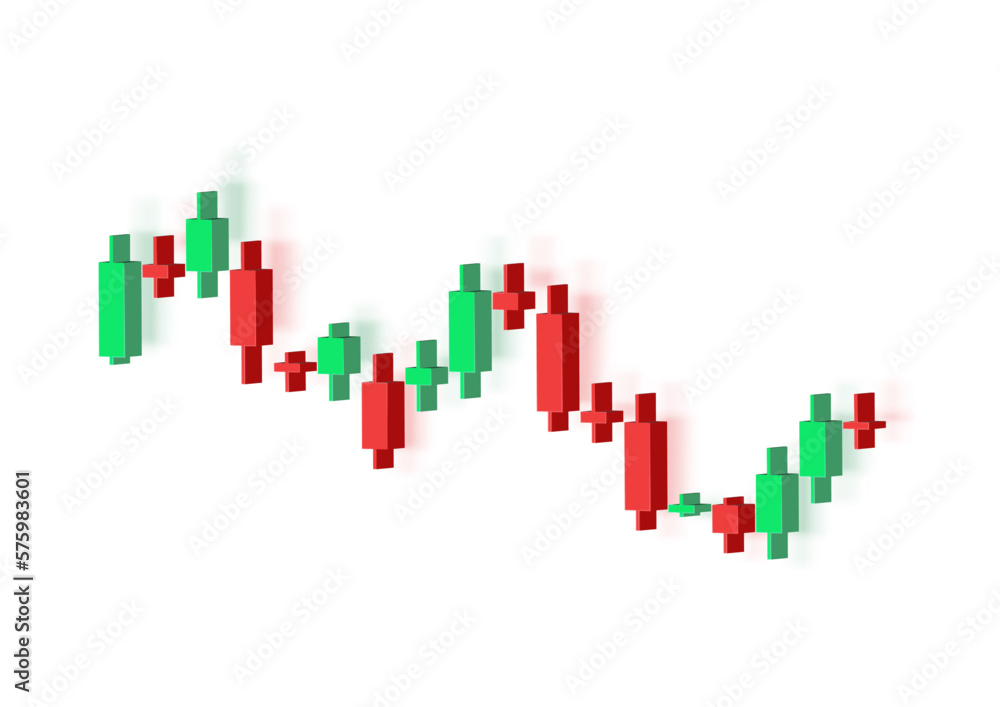 Obraz premium 3D online trading with browser on white background. 3d vector trading for business investment render illustration