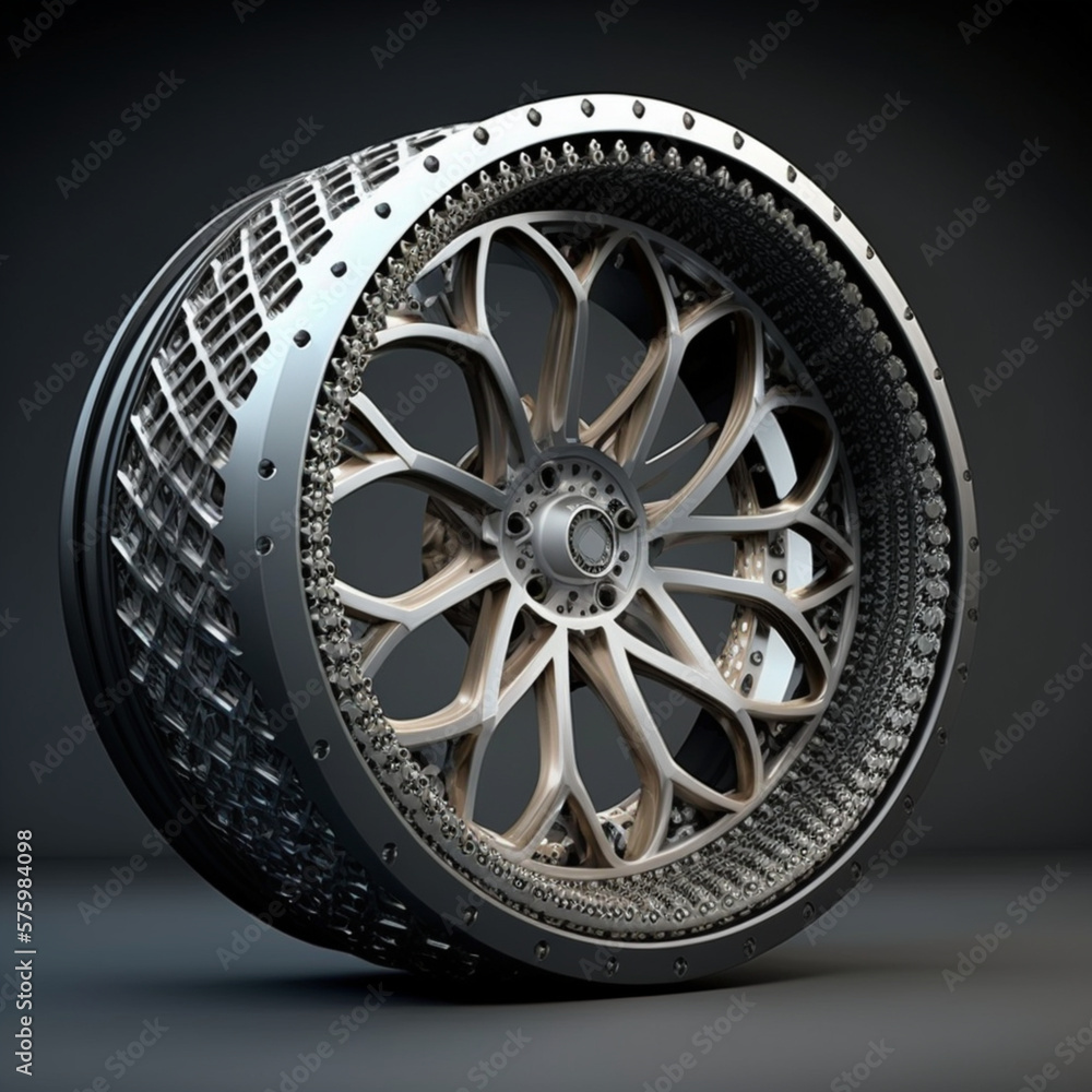 titanium and emerald sports wheels 04