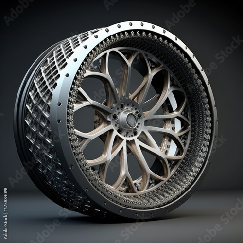 titanium and emerald sports wheels 04 © Fabio