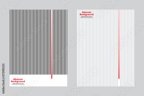 Abstract lines background, vector geometric graphic design, minimalist, cover wallpaper backdrop business cards vertical banner layout templates, single red line, different color