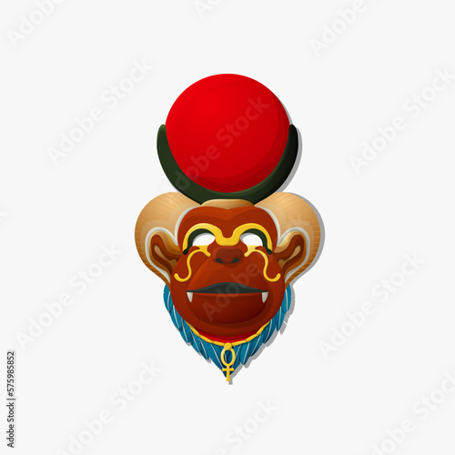 God Thoth mask