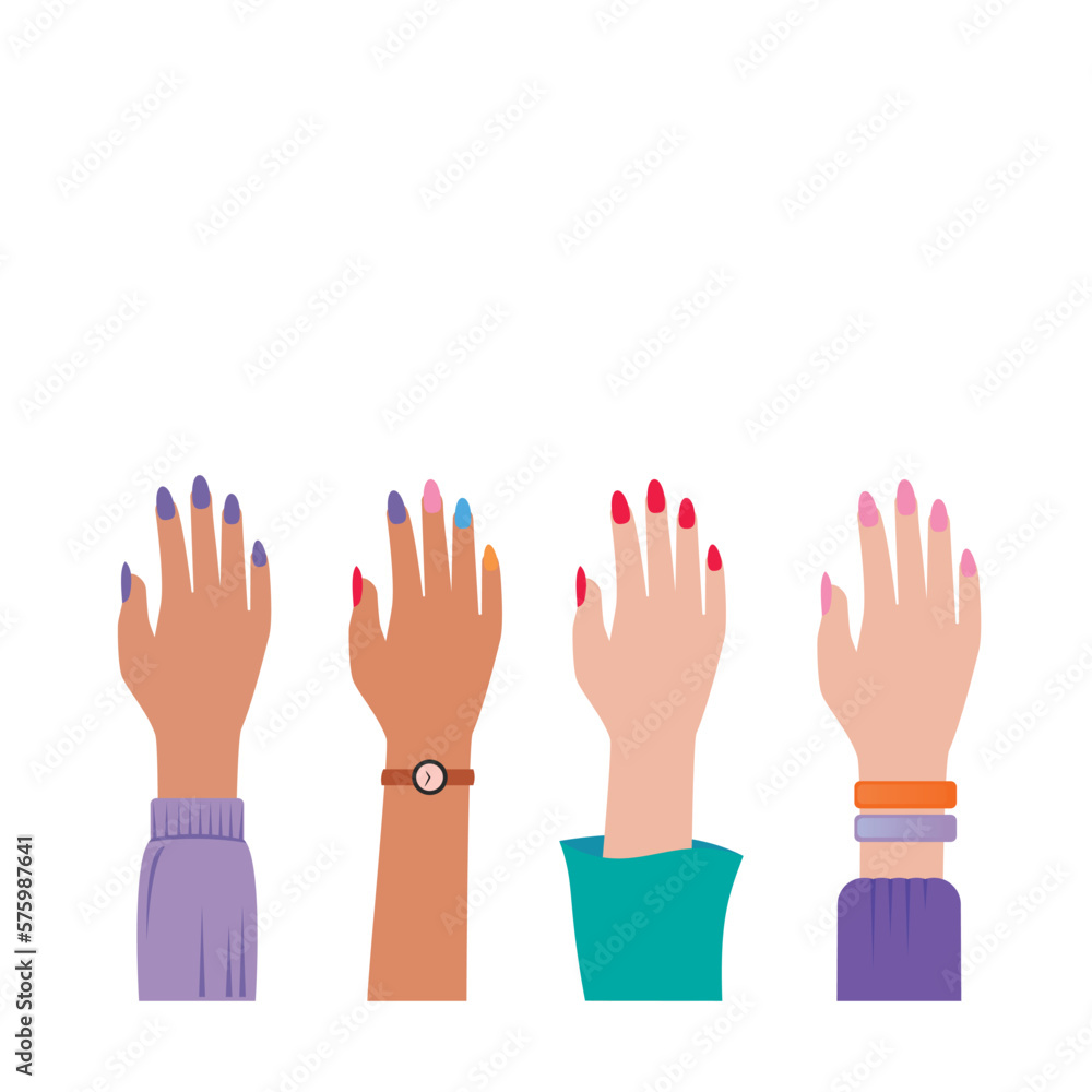 Fototapeta premium women day vector flat design