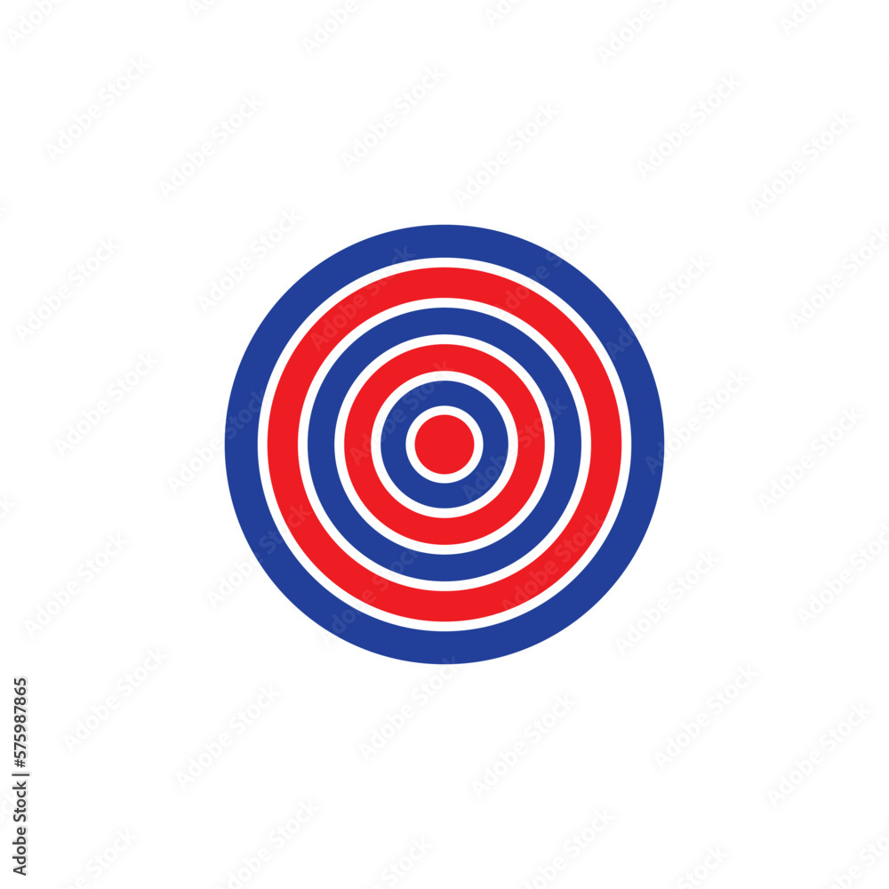 Target logo icon vector Target logo icon vector
