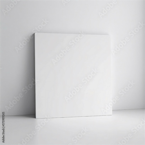 White Canvas Mockup Lifestyle