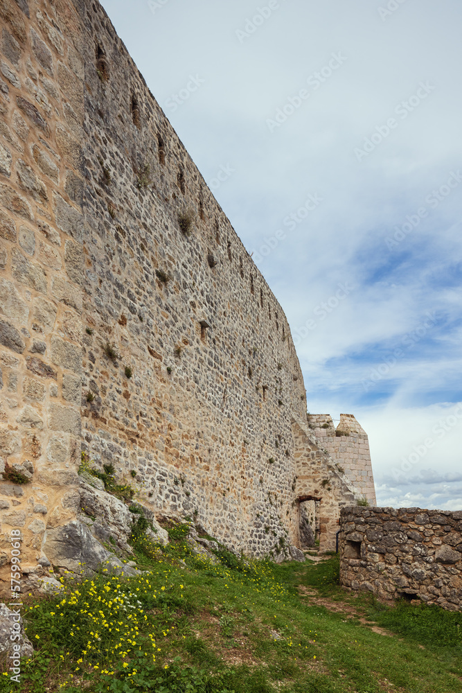 Along the walls of the Knin Fortress the second largest fortress in Croatia and most significant defensive stronghold