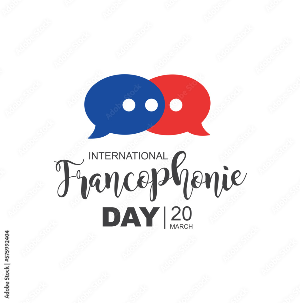 International day of francophonie, france language.