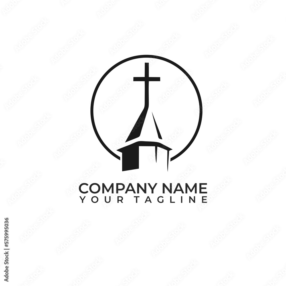 Church symbol vector icon. Minimal flat vector logo design with isolated background. Church symbol vector icon. Minimal flat vector logo design with isolated background.