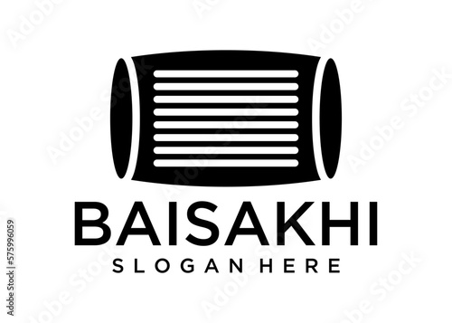 illustration Vector logo icon for baisakhi