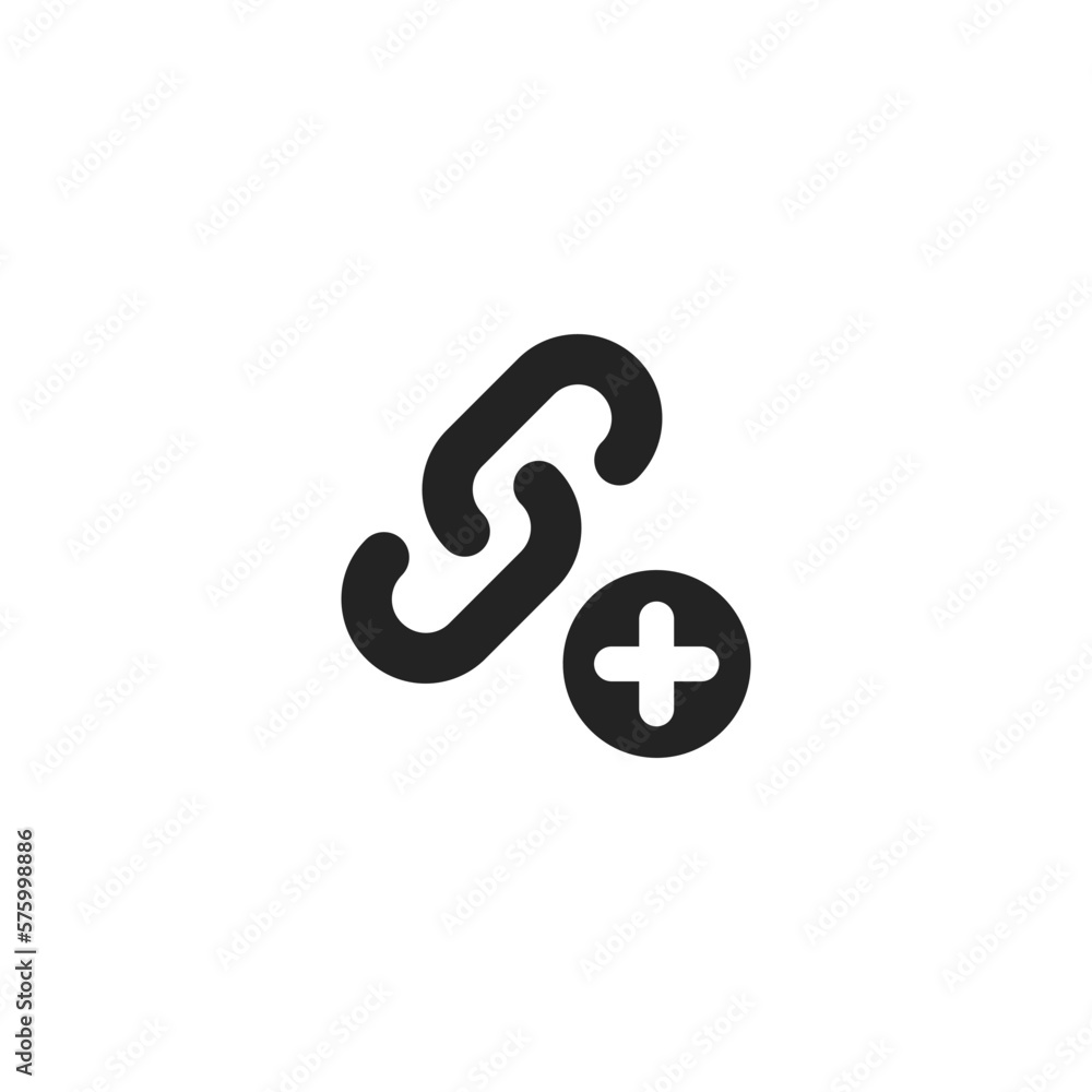 Add URL - Pictogram (icon) Add URL - Pictogram (icon)