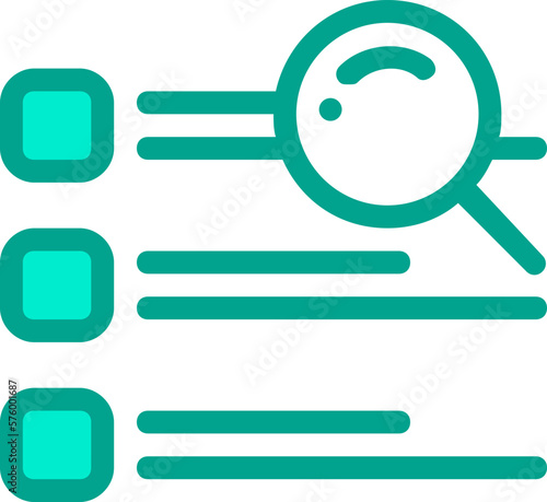 Content Search Color Icon