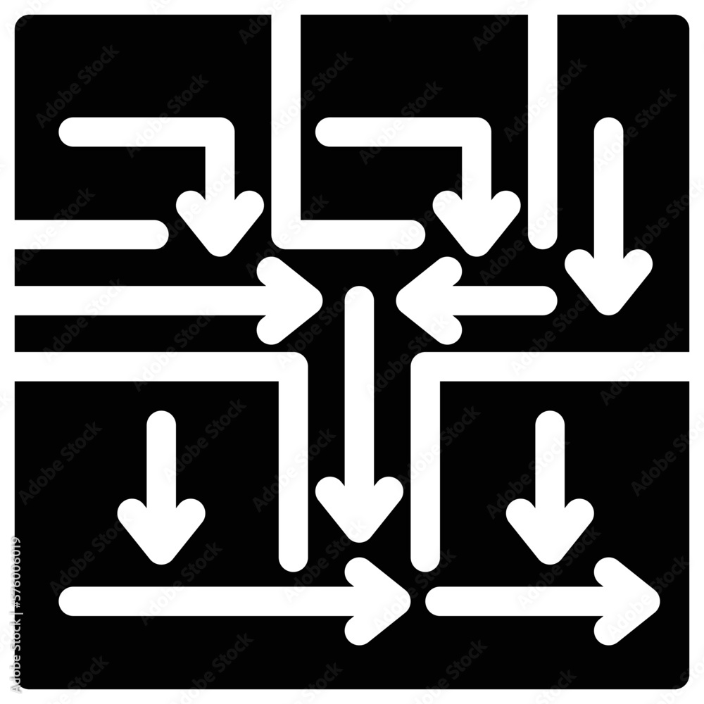 Evacuation Plan Icon Evacuation Plan Icon