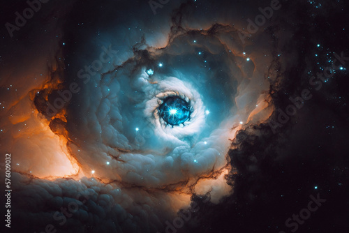 nebula with hole in it