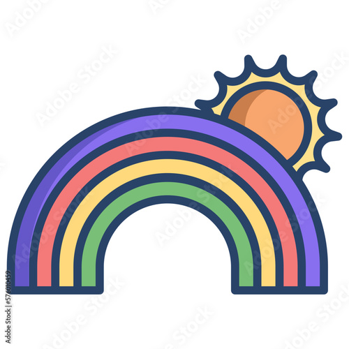 Rainbow icon