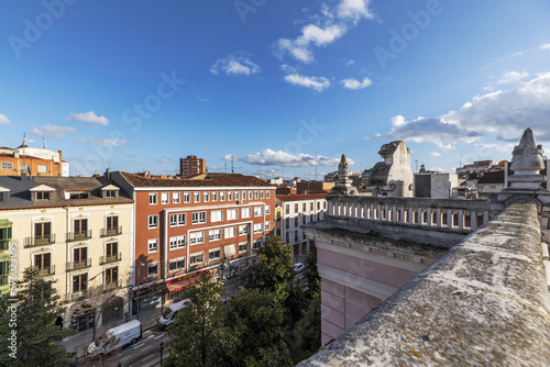 Views of the street from the roof of a building in the center of Valladolid © Toyakisfoto.photos