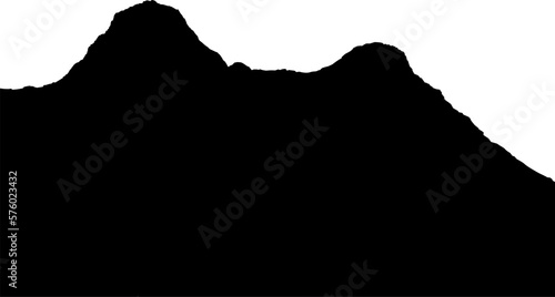 Glencoe scotland highlands three sisters munros silhouette