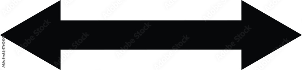 Double arrow icon vector , two side arrow symbol.
Double arrow icon vector , two side arrow symbol.