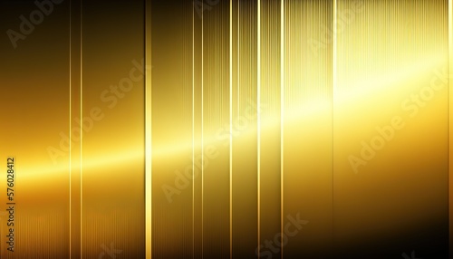 abstract background of gold golden metallic polished glossy, Generative Ai