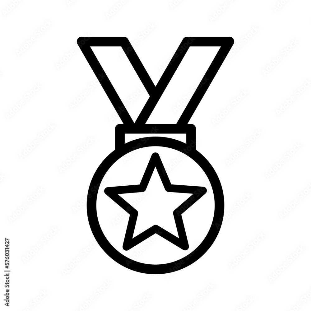 medal icon vector logo template, winner icon medal icon vector logo template, winner icon