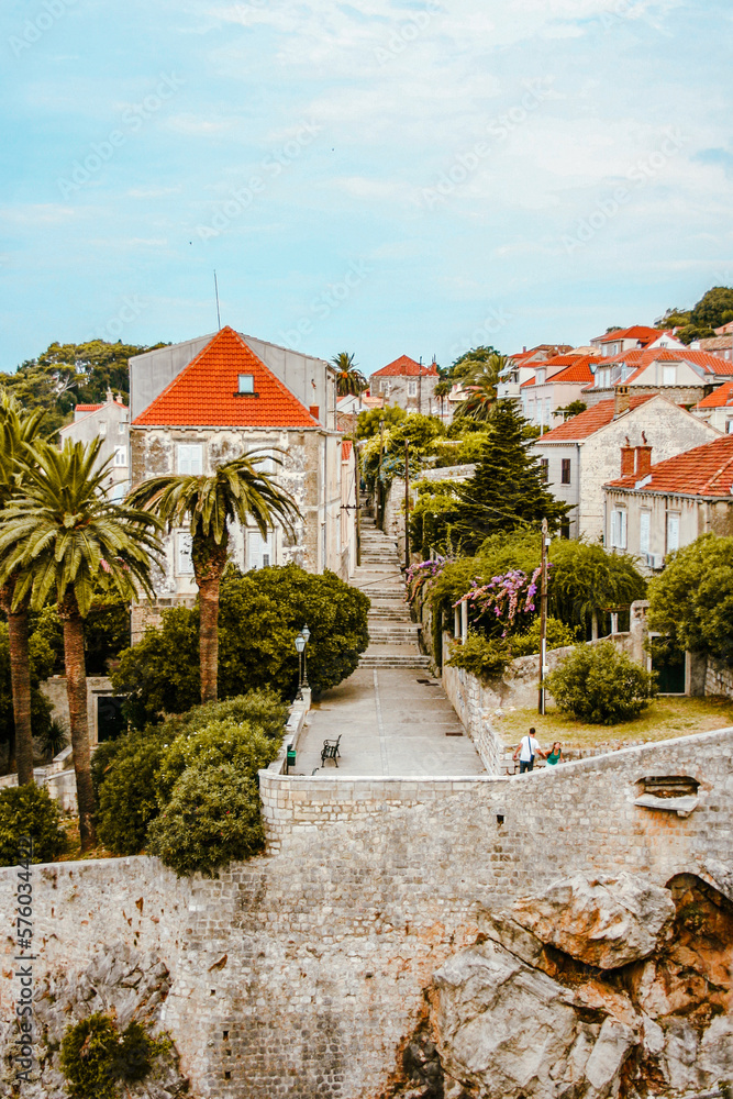 Obraz premium view of the old town