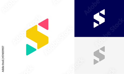 Free Download letter S initial logo design vector - GFXLoad