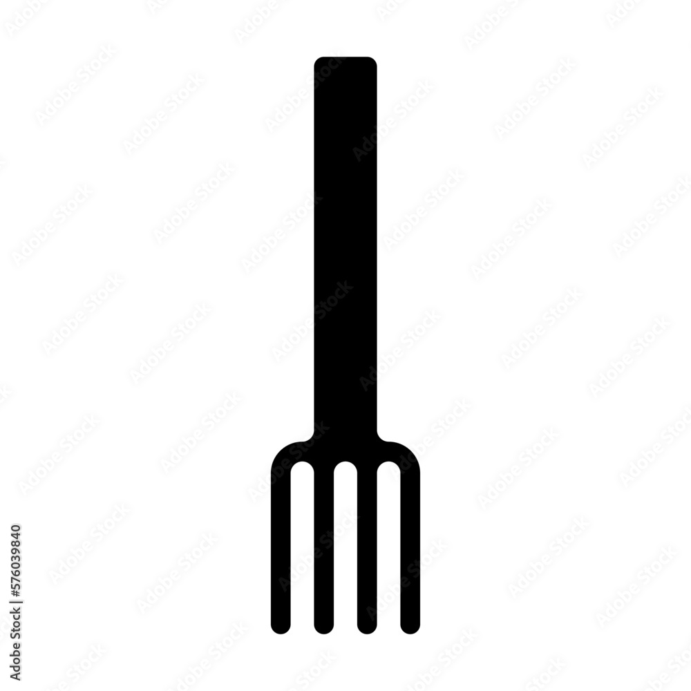 Fork line icon isolated on white background. Black flat thin icon on modern outline style. Linear symbol and editable stroke. Simple and pixel perfect stroke vector illustration. Fork line icon isolated on white background. Black flat thin icon on modern outline style. Linear symbol and editable stroke. Simple and pixel perfect stroke vector illustration.