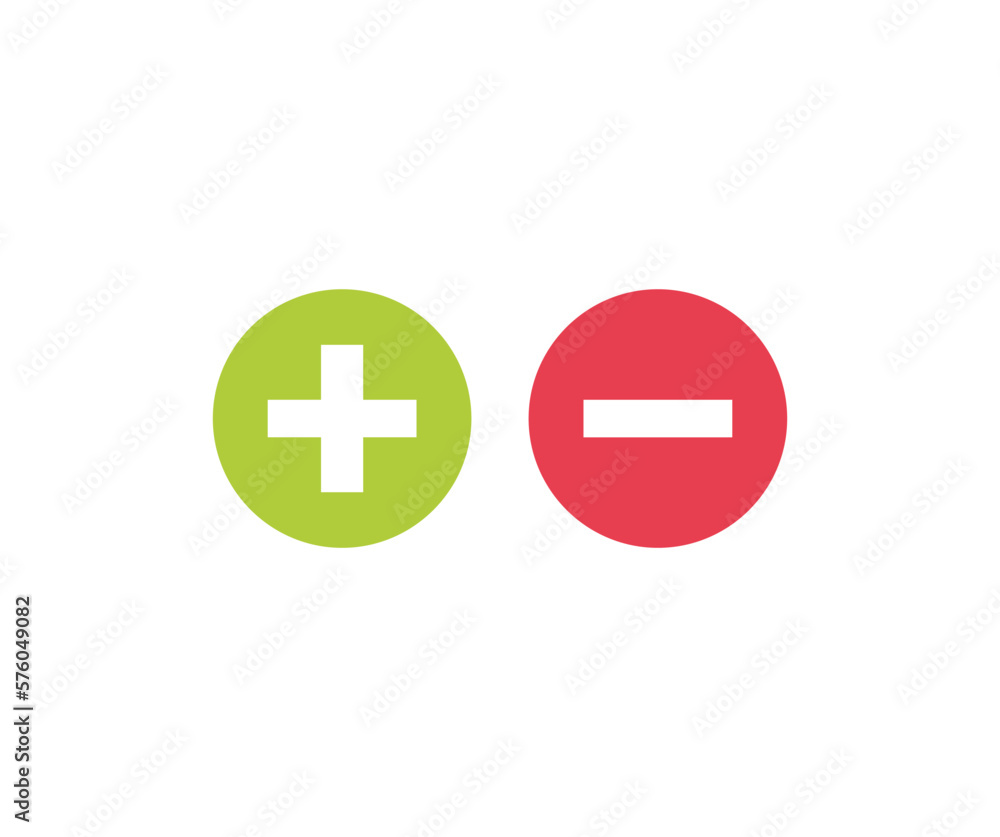 Plus and minus sign set logo design. Plus, minus, mathematics symbols on a white background vector design and illustration.
Plus and minus sign set logo design. Plus, minus, mathematics symbols on a white background vector design and illustration.
