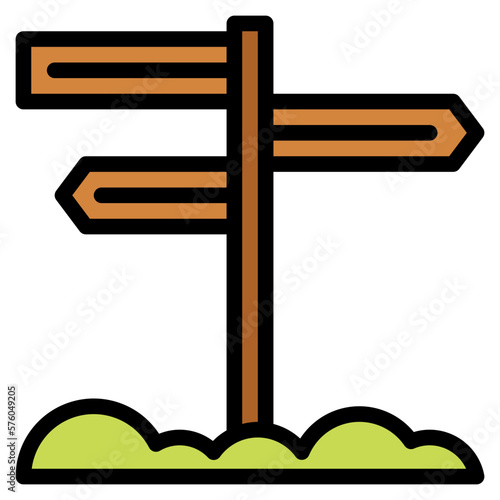 panel filled outline icon style