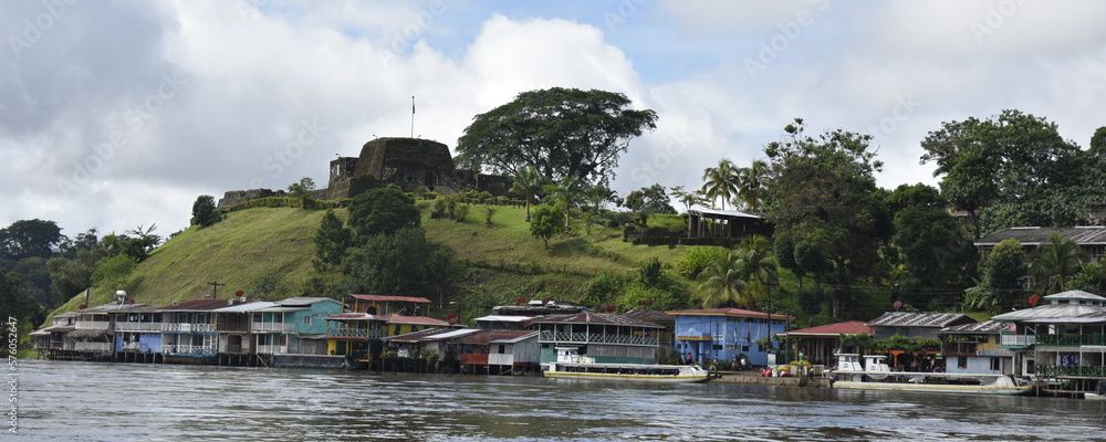The Castle Rio San Juan of Nicaraguan  El castillo Rio San Juan de Nicaragua