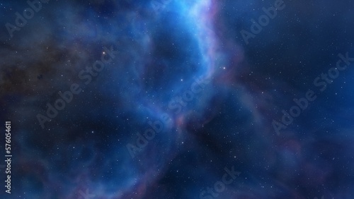 Night sky - Universe filled with stars, nebula and galaxy 