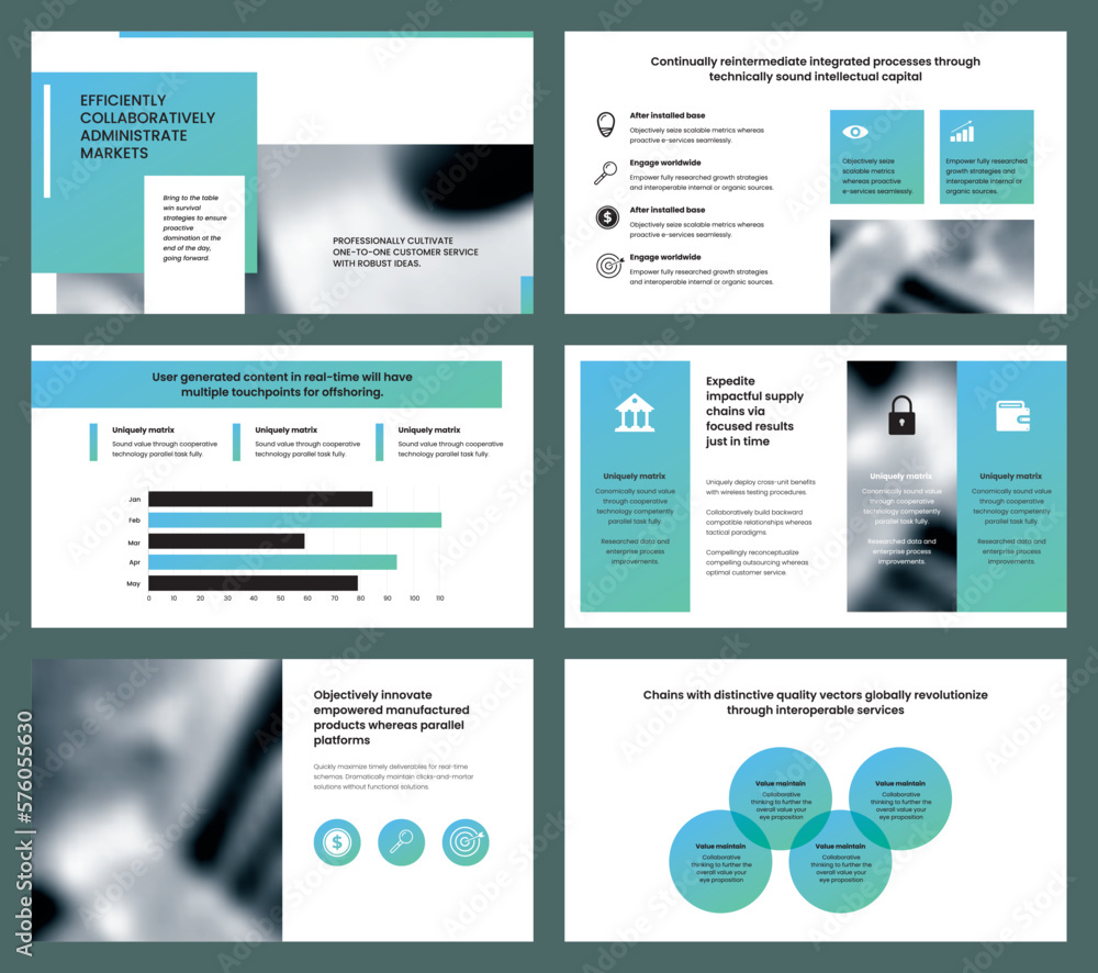 Creative slide template design for company business PowerPoint ...