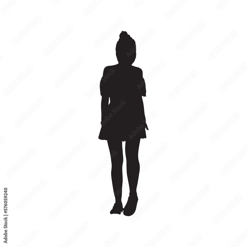 Woman art. Minimal female body with, retro painting of woman silhouettes. Contemporary interior posters, vector outline design Woman art. Minimal female body with, retro painting of woman silhouettes. Contemporary interior posters, vector outline design