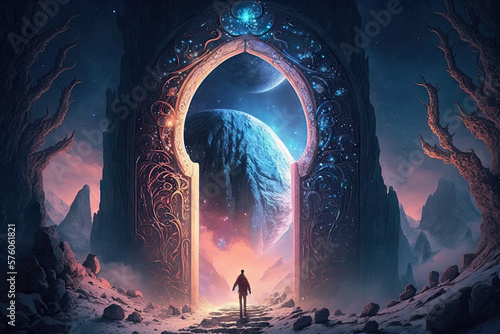 Illuminating the Celestial Realm  Gateway to Fantasy Generative AI