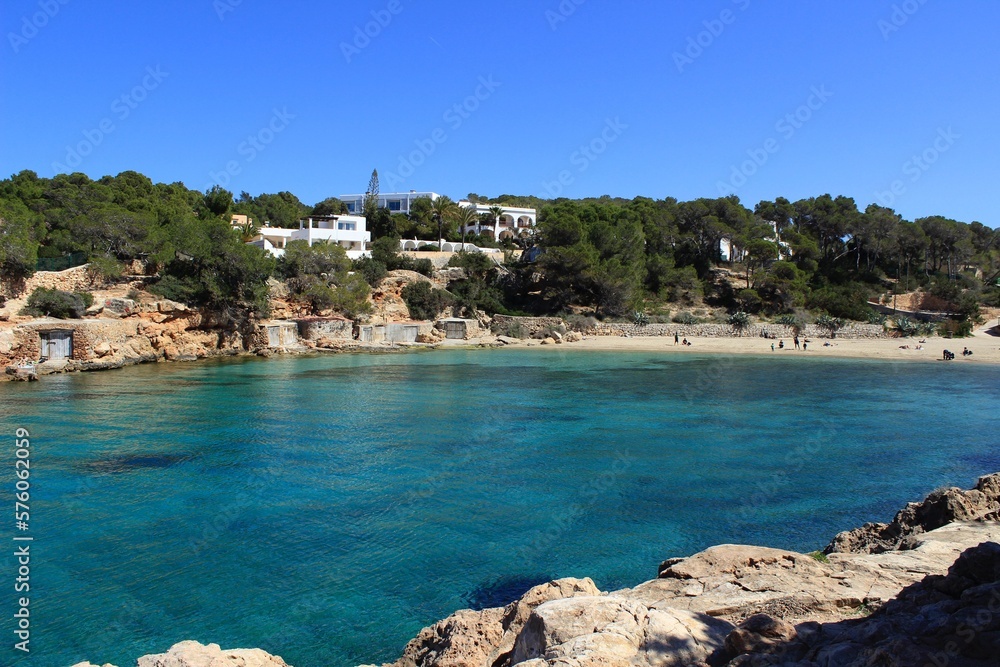 The most beautiful and representative beaches of Ibiza. Daydream sea and wonderful colors of a still untouched nature.
