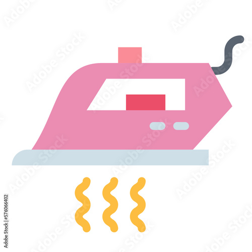 iron flat icon style