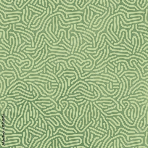 Zielona tapeta z geometryczną teksturą.