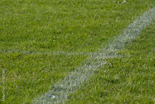 football pitch touchline