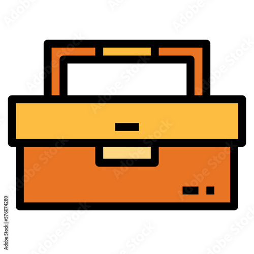 toolbox filled outline icon style