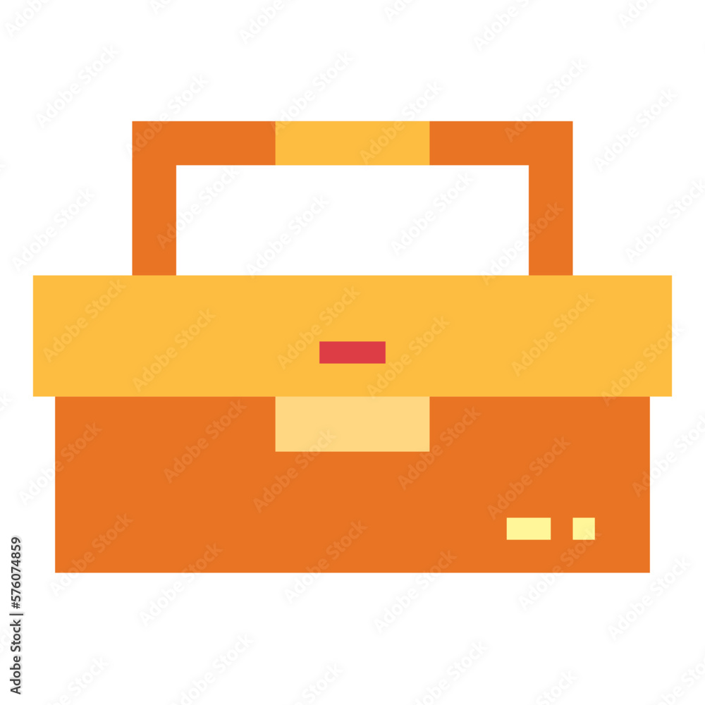 toolbox flat icon style toolbox flat icon style