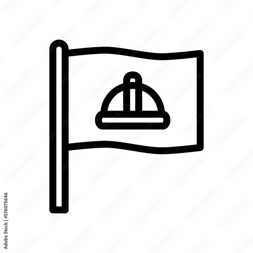 icon Labor Day with concept flag and helmet. editable file, vector illustration. icon Labor Day with concept flag and helmet. editable file, vector illustration.