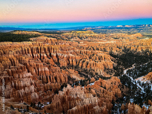bryce canyon sunset 
