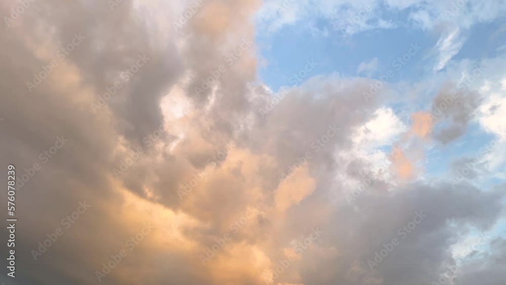 Twilight sky after rain Twilight sky after rain