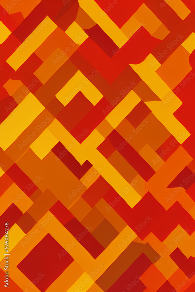 Yellow orange red abstract background for design. Geometric shapes. Triangles, squares, stripes, lines. Color gradient. Modern, futuristic. Light dark shades. Web banner. Yellow orange red abstract background for design. Geometric shapes. Triangles, squares, stripes, lines. Color gradient. Modern, futuristic. Light dark shades. Web banner.