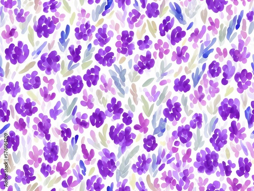 background with flowers created with generative ai