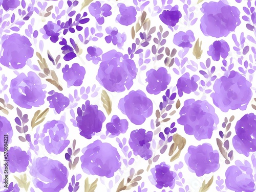 Wallpaper Mural background with flowers created with generative ai Torontodigital.ca