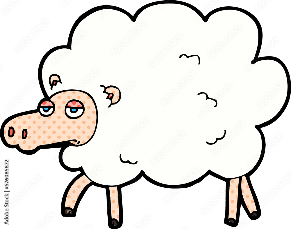 cartoon sheep cartoon sheep