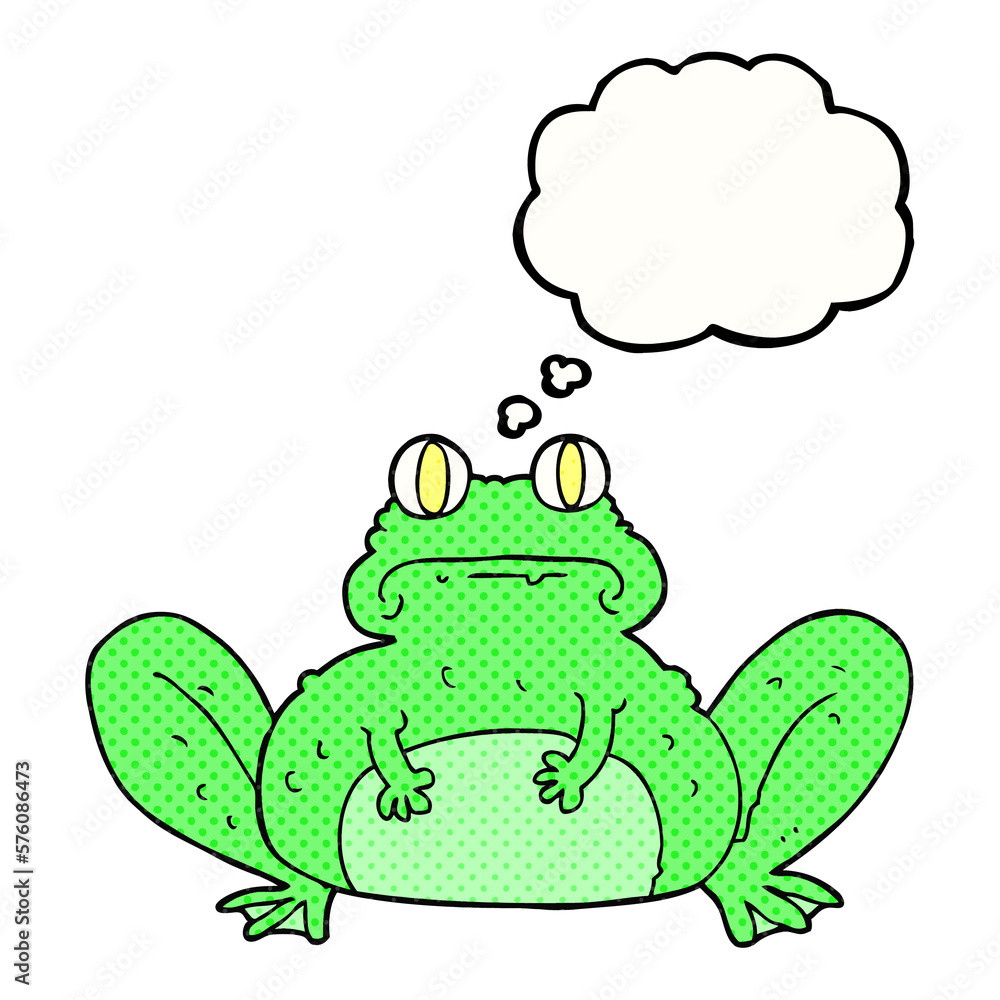 thought bubble cartoon frog thought bubble cartoon frog
