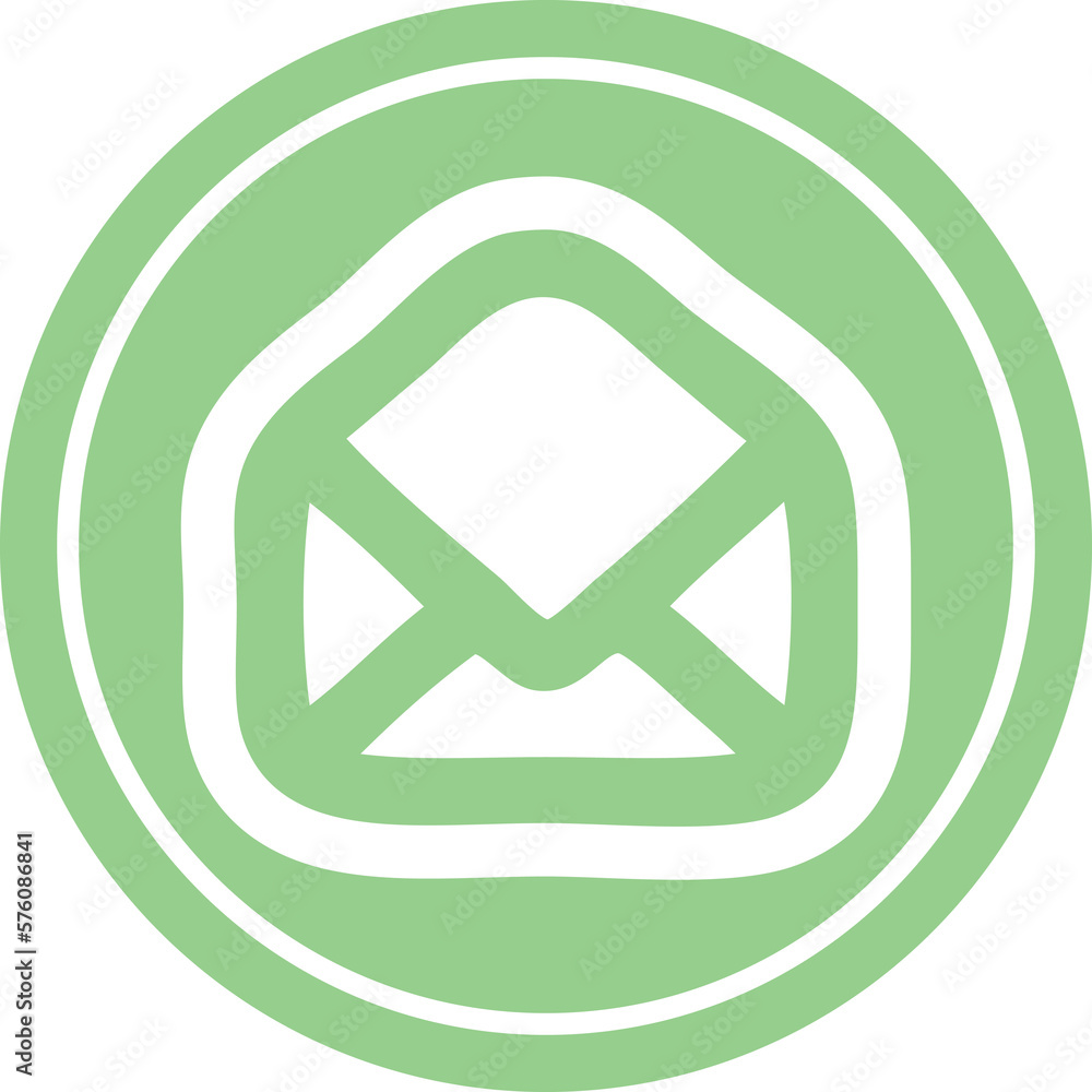 envelope letter circular icon envelope letter circular icon